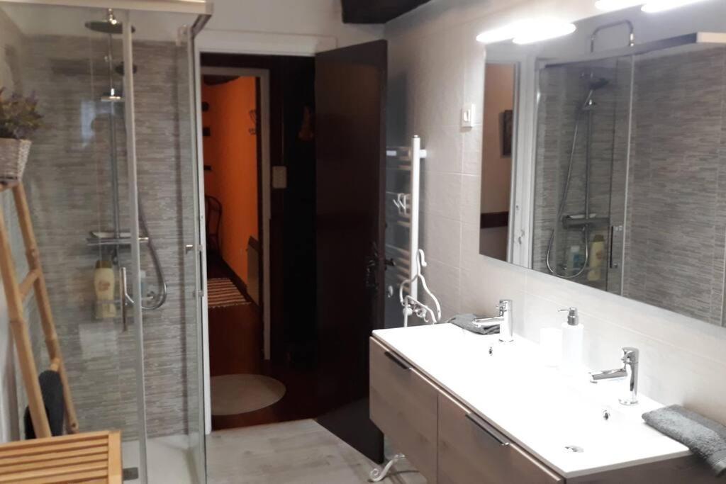 Caserio Vasco Con Piscina Y Barbacoa Orozko Luaran gambar