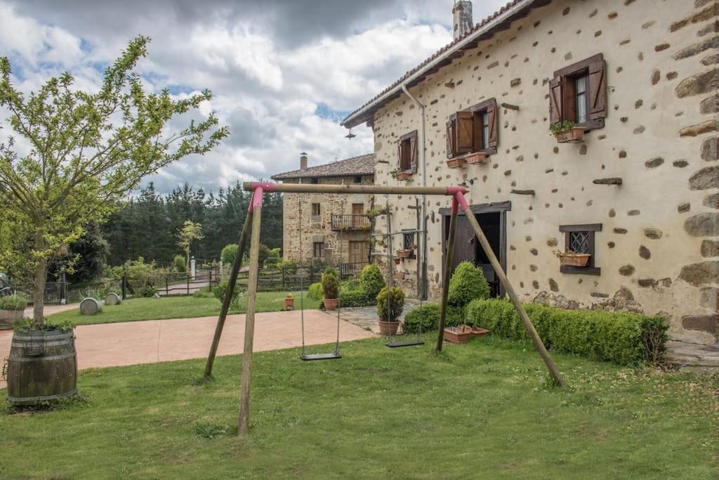 Caserio Vasco Con Piscina Y Barbacoa Orozko Luaran gambar